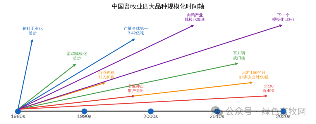 四大品种规模化时间轴